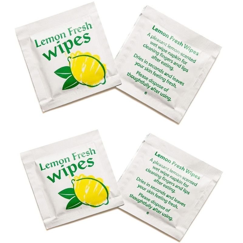 Lemon Scented Hand Wipes FP115 Shop4rolls.ie